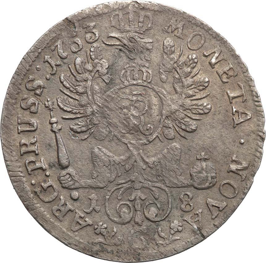 Prusy. Fryderyk II (1740-1786). Ort 1753 G, Szczecin